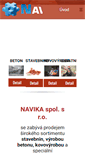 Mobile Screenshot of navika.cz